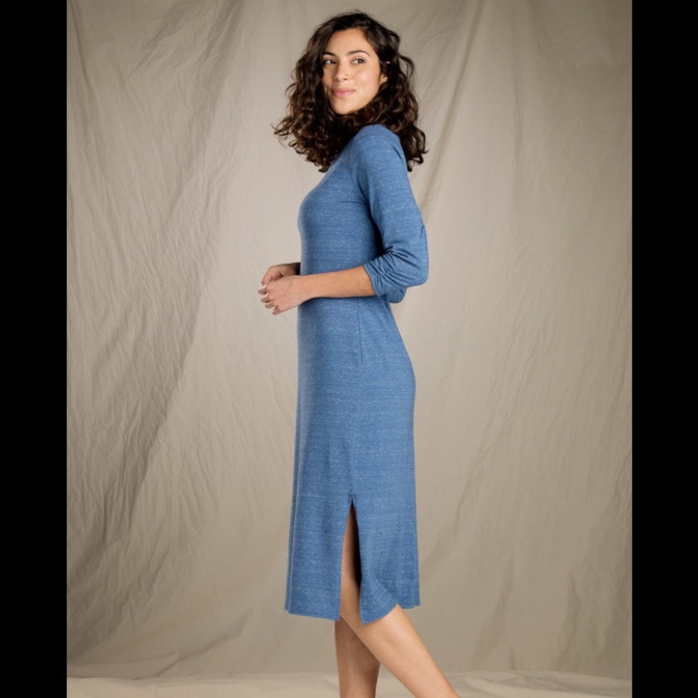 NWT Toad & Co women’s blue Fuera dress size S